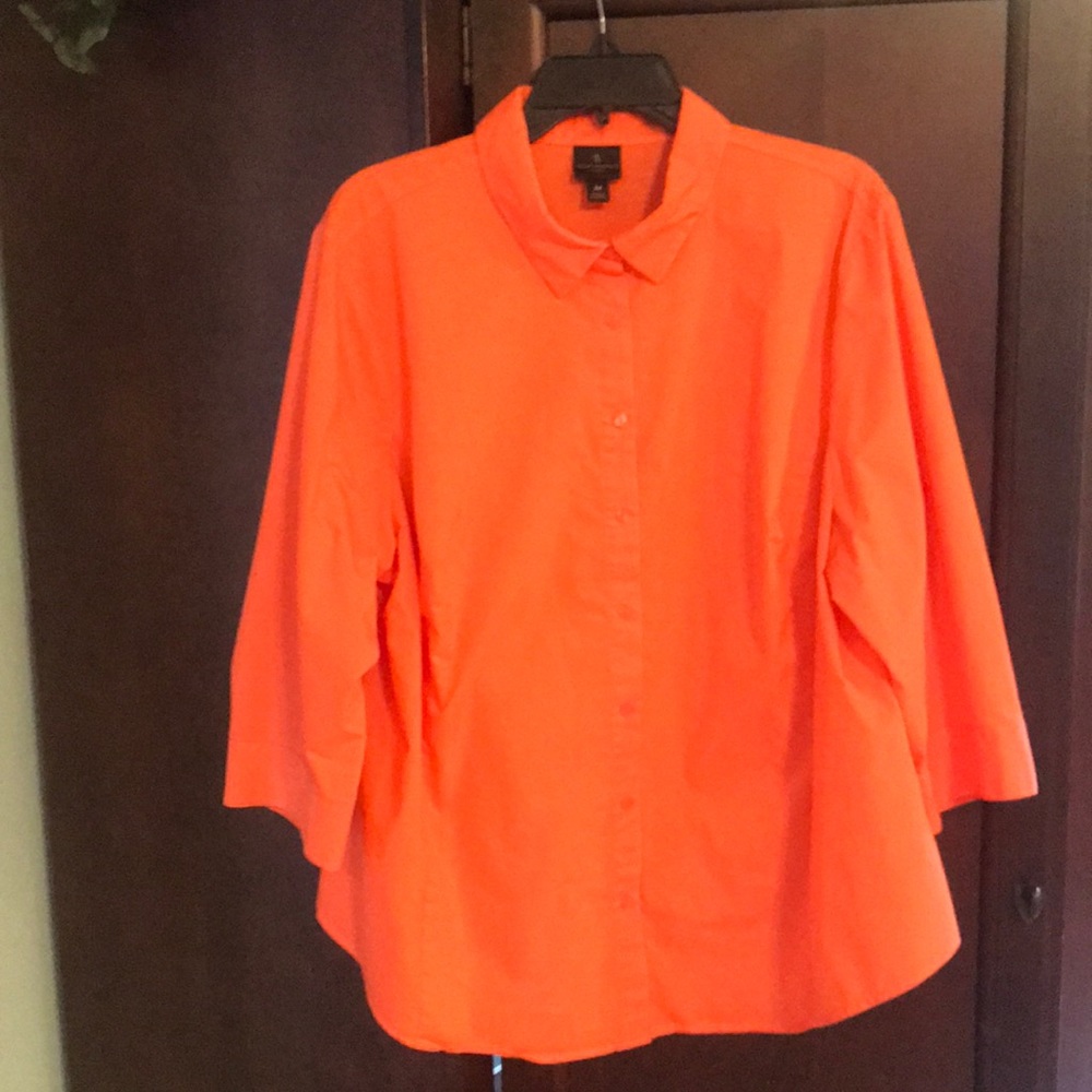 Worthington Women's Orange Blouse